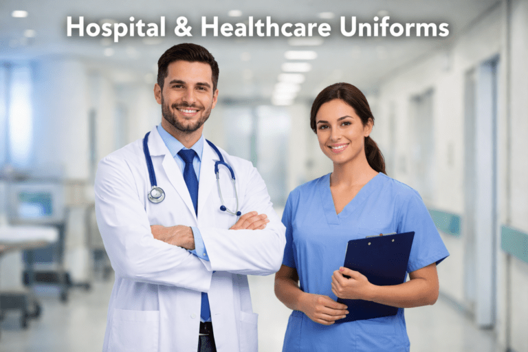 SR Royals hospital and healthcare uniform manufacturer