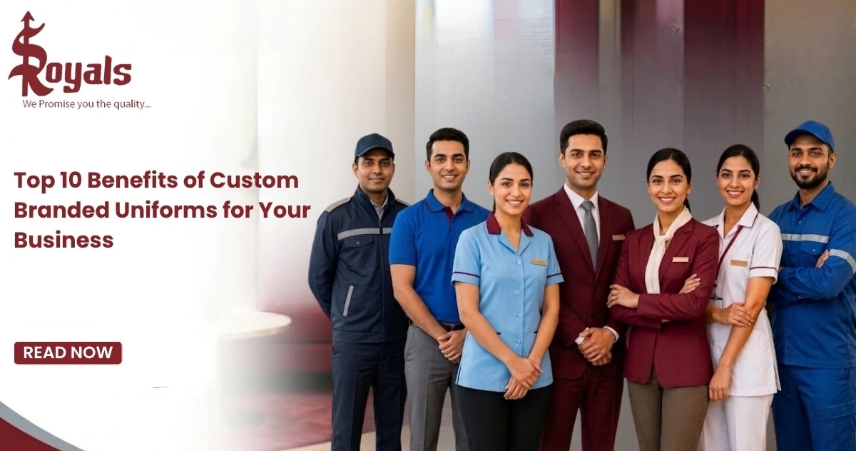 Top 10 Benefits of Custom Branded Uniforms for Your Business